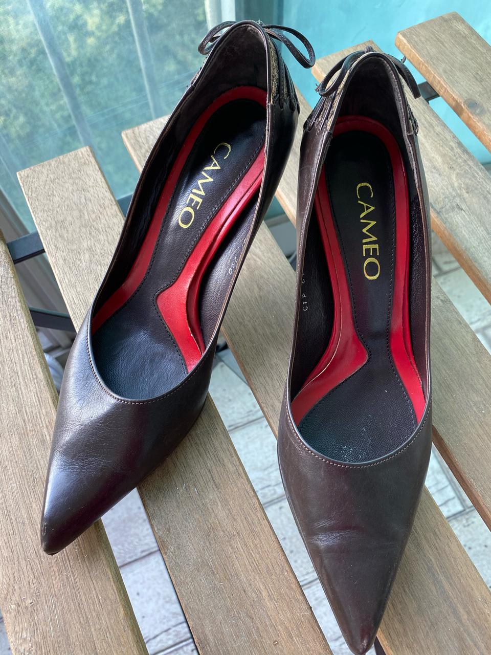 (가격인하)카메오 스틸레토힐