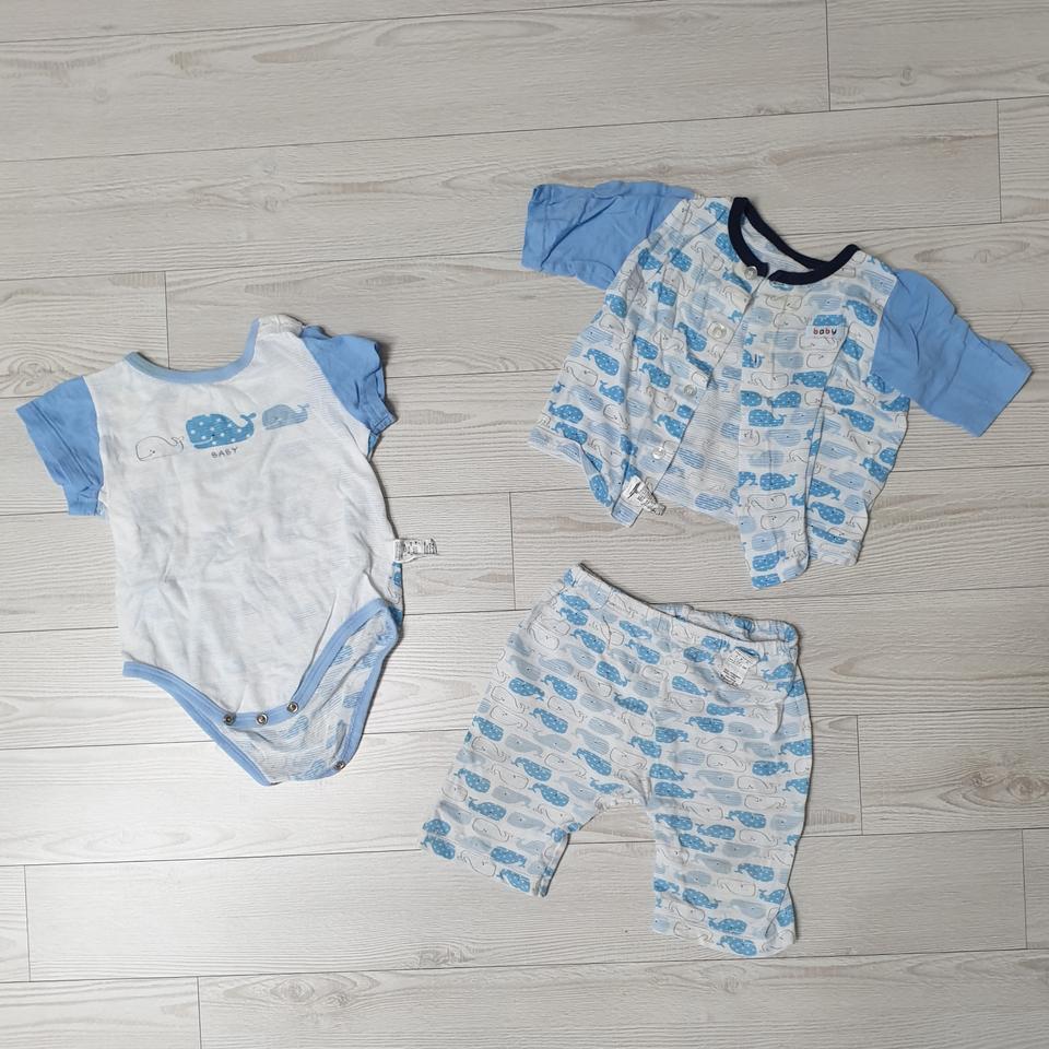 아가방 신생아 내복 3피스 세트