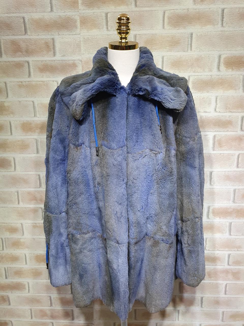 100%밍크 머스크랫 상태좋은 박은경 서울 컬렉션 밍크코트 ~77마른