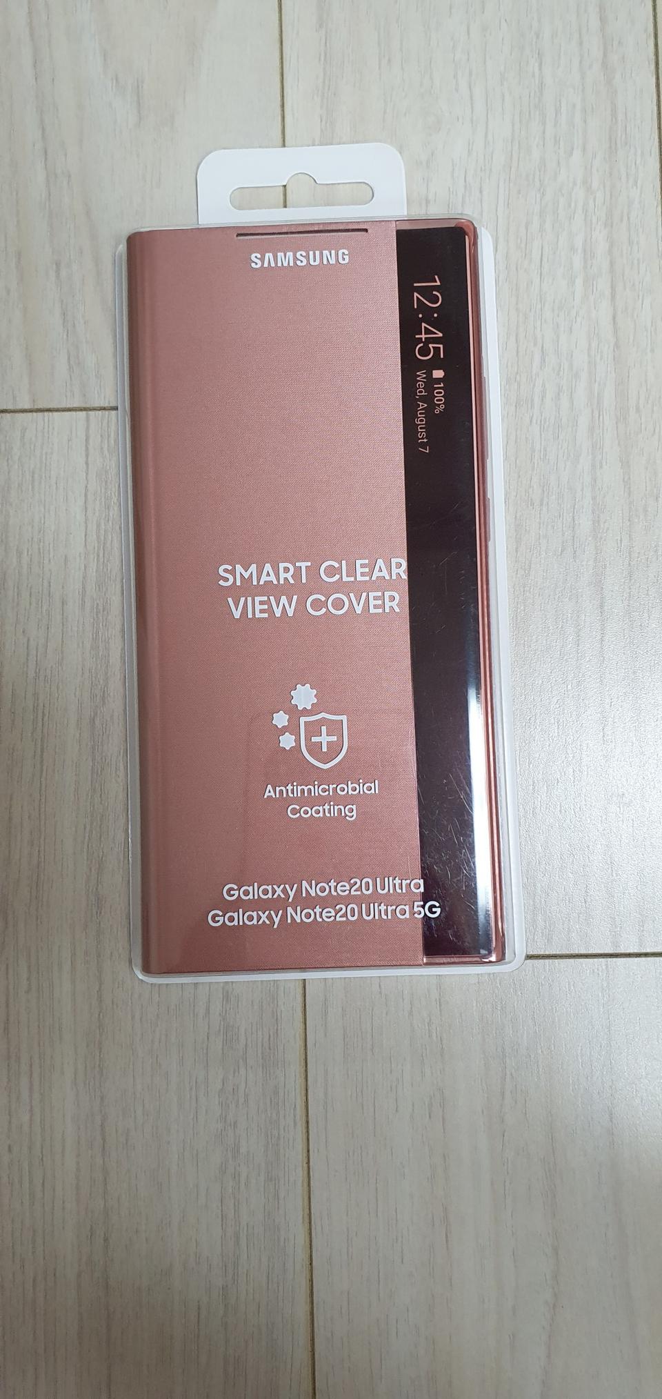 노트20 울트라 클리어뷰커버 케이스