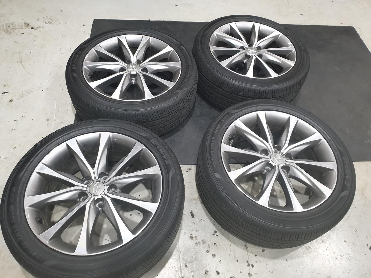 18인치 그랜져HG 순정휠타이어