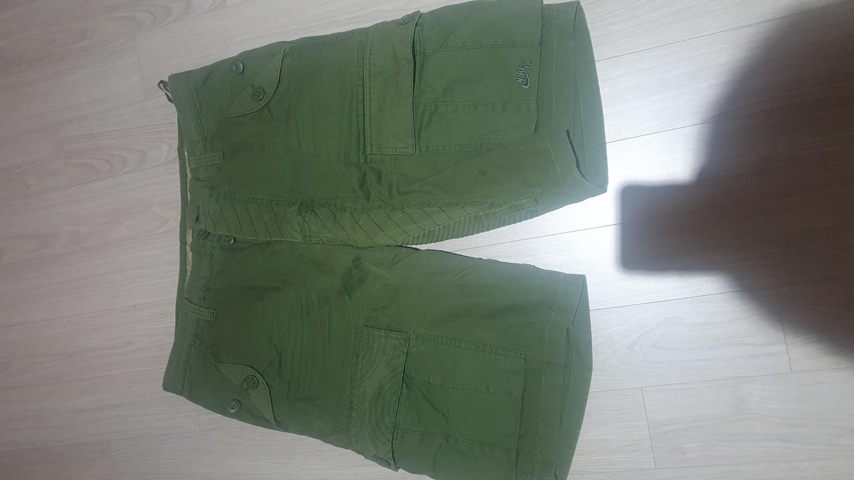 정품 나이키 카고반바지 34