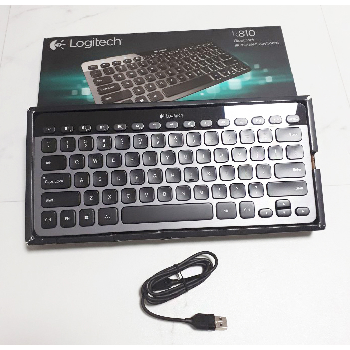 로지텍 k810 블루투스 키보드 영문판/ 무선 키보드