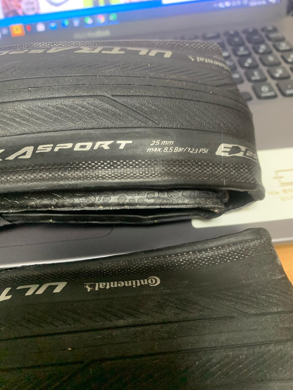 신품 컨티넨탈 울트라 스포츠3 폴딩비드 25c
