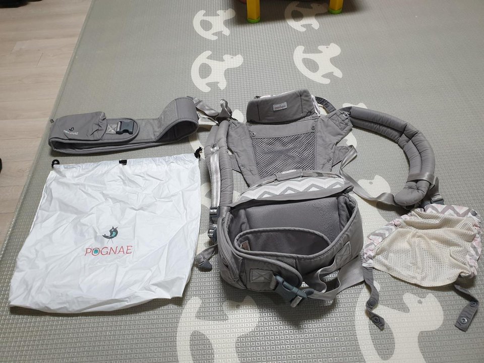 포그내 아기띠 힙시트 포함 판매(추가아기제품 있습니다) | 헬로마켓