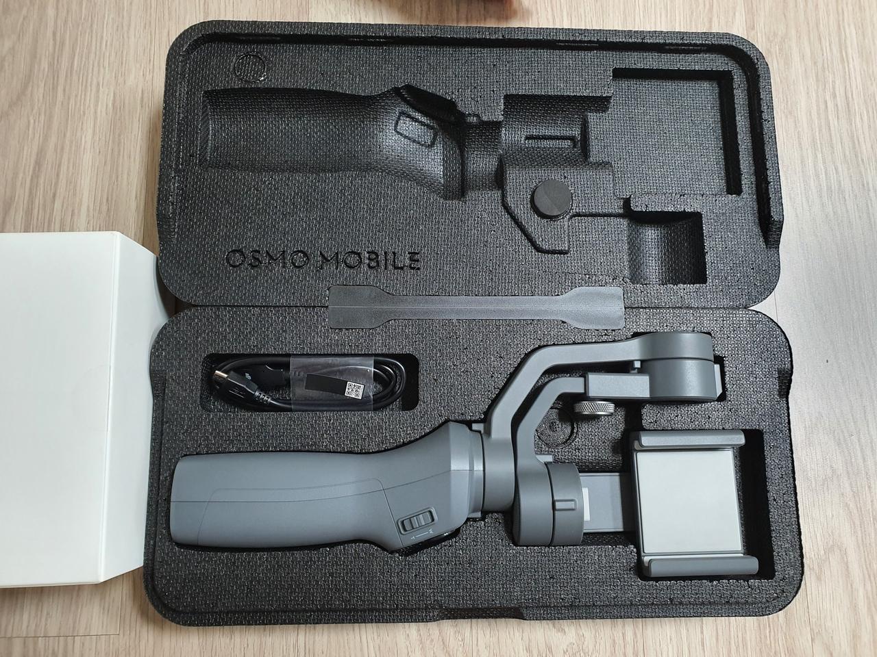 오즈모 모바일 2 스마트폰짐벌 한번사용