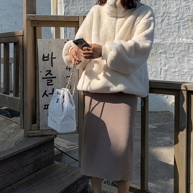 루즈핏 하이넥 집업 도톰 맨투맨 (3color)