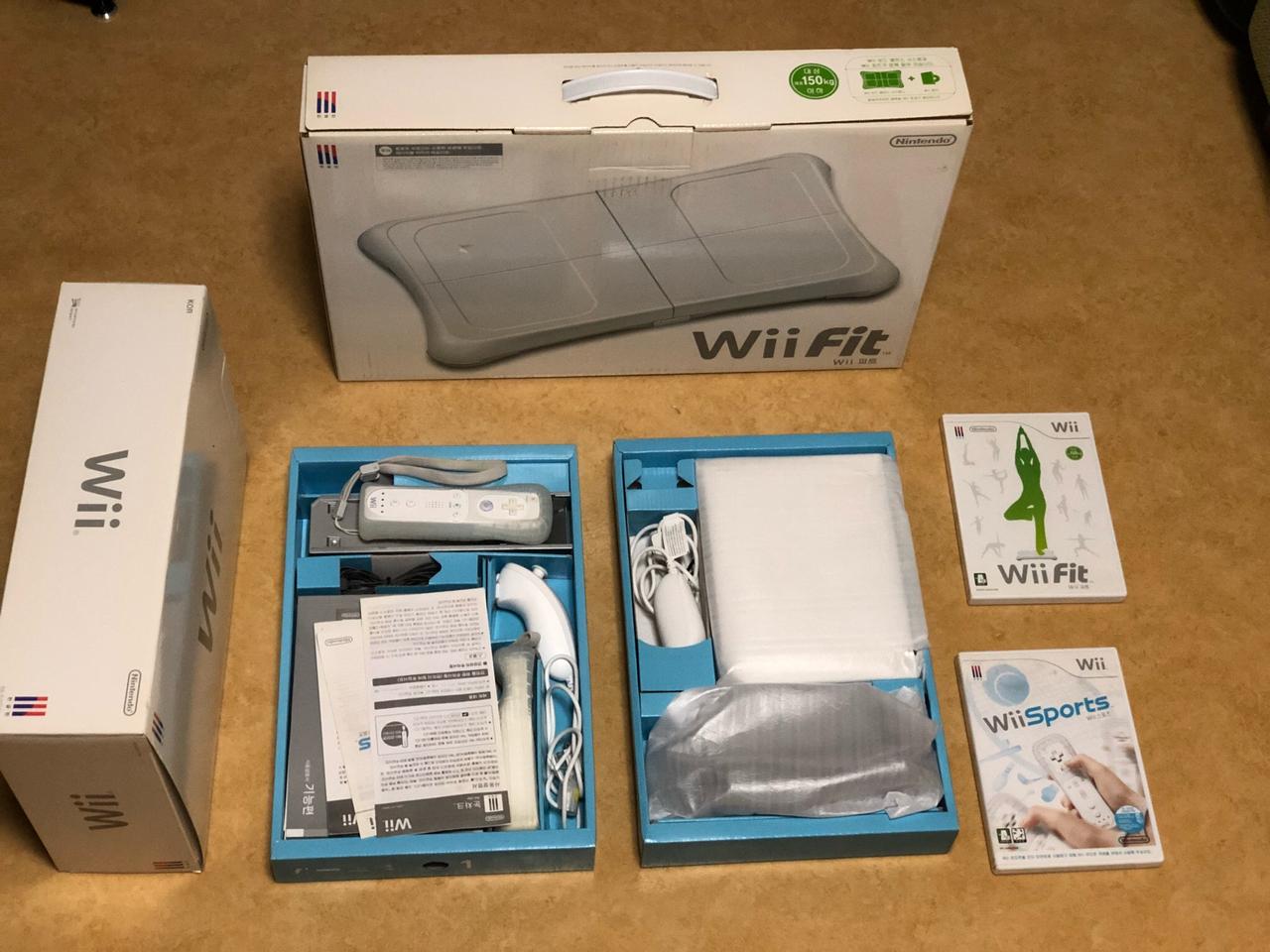 난텐도 위 Wii, 위핏 밸런스보드 박스풀셋 팝니다~