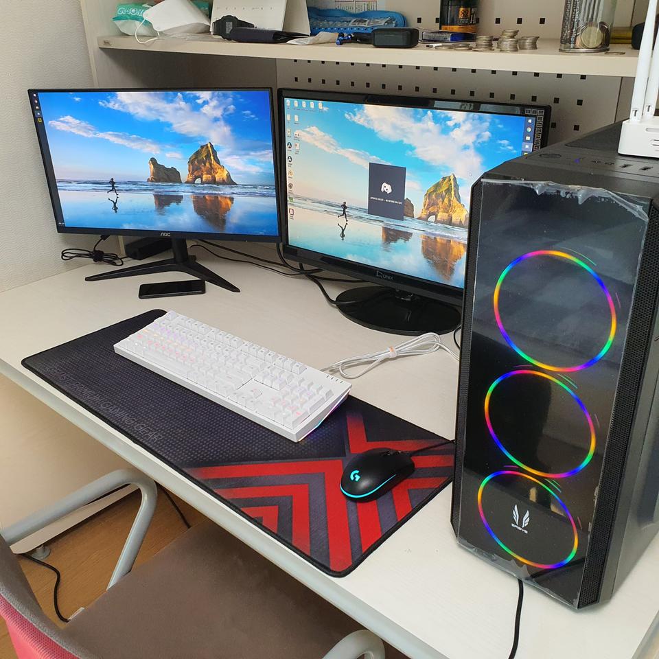 라이젠 3600 RX 570 게이밍 컴퓨터