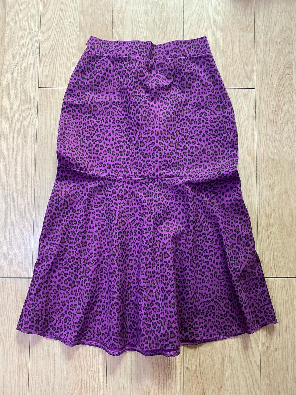 레오파도 스커트 (새것)