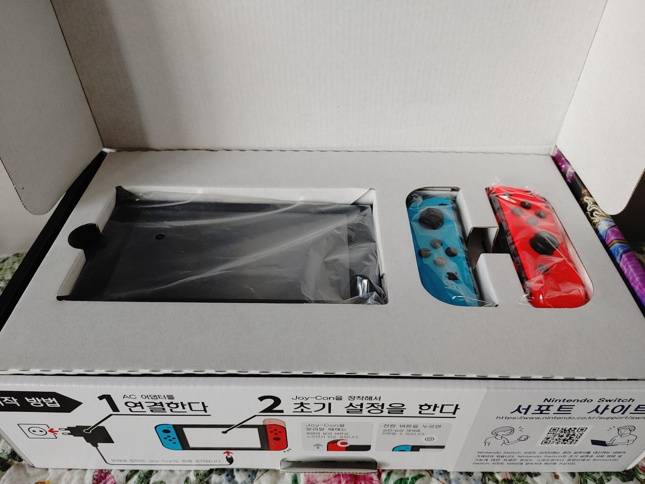 닌텐도 스위치(A급.다운게임3개포함)