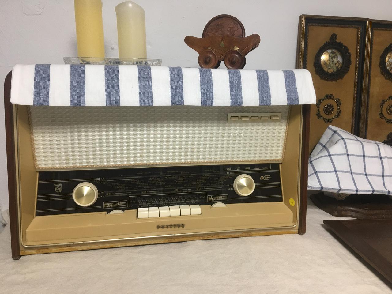 골동품 빈티지 진공관라디오