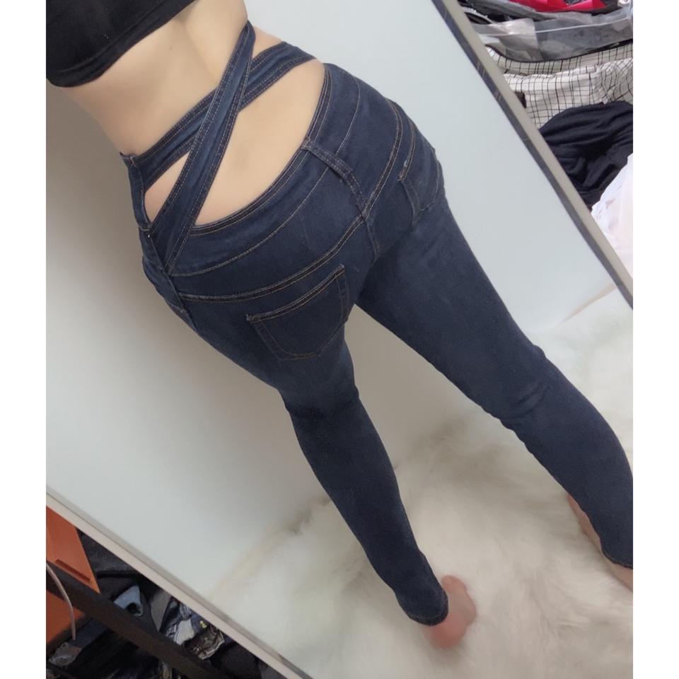 m 엑스 크로스 하이웨스트 진청바지