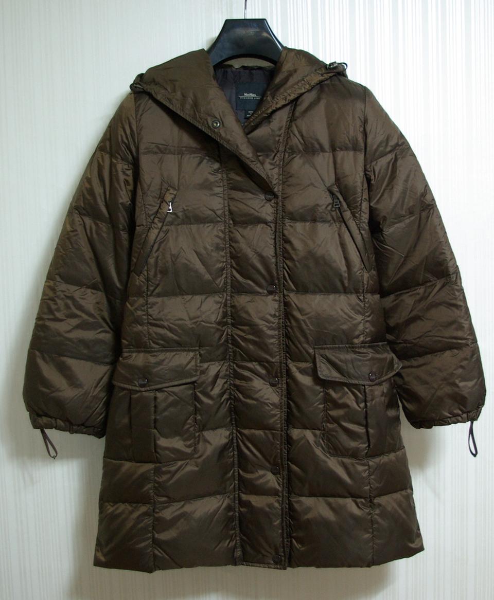 막스마라 HEAVY PADDING 거위솜털 여성롱패딩 90-95