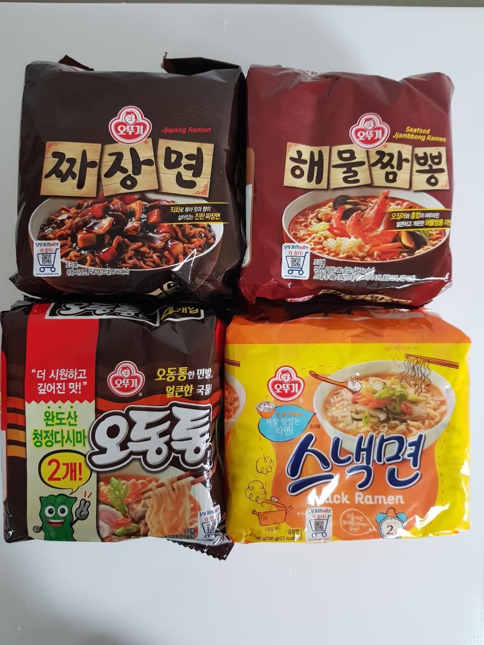 택포) 오뚜기라면 각 멀티2봉씩
