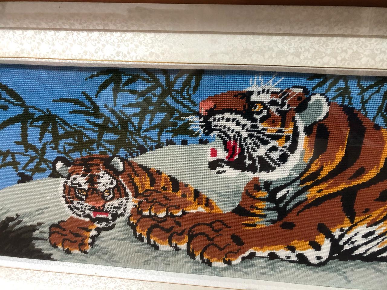 호랑이 수노운 액자