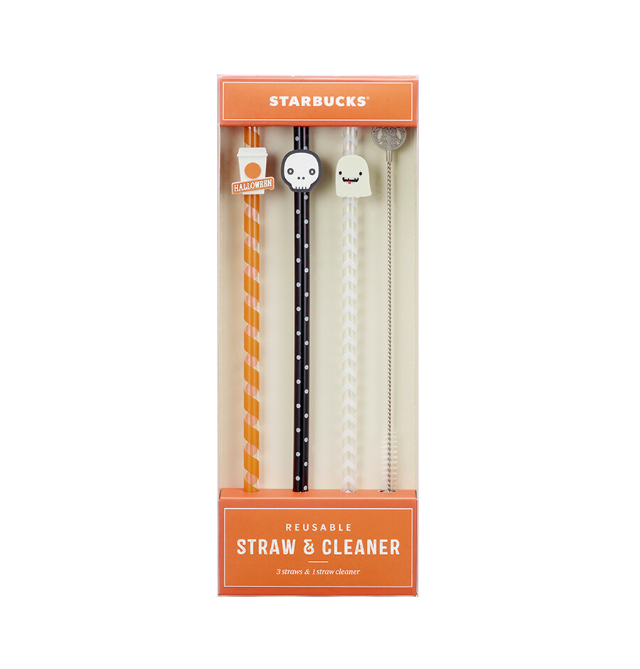 스타벅스 할로윈 스트로 세트