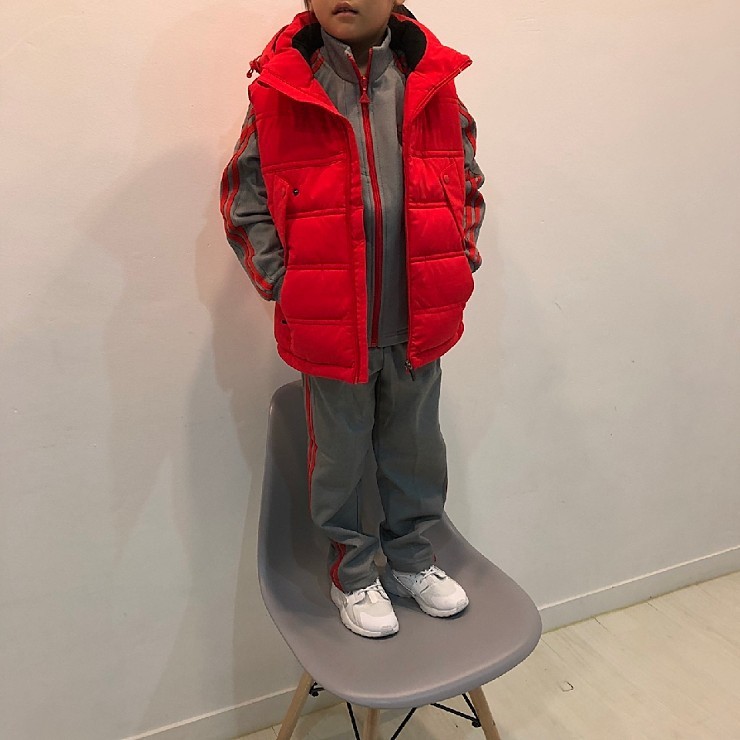 르까프키즈 패딩조끼 3종세트 정품입니다