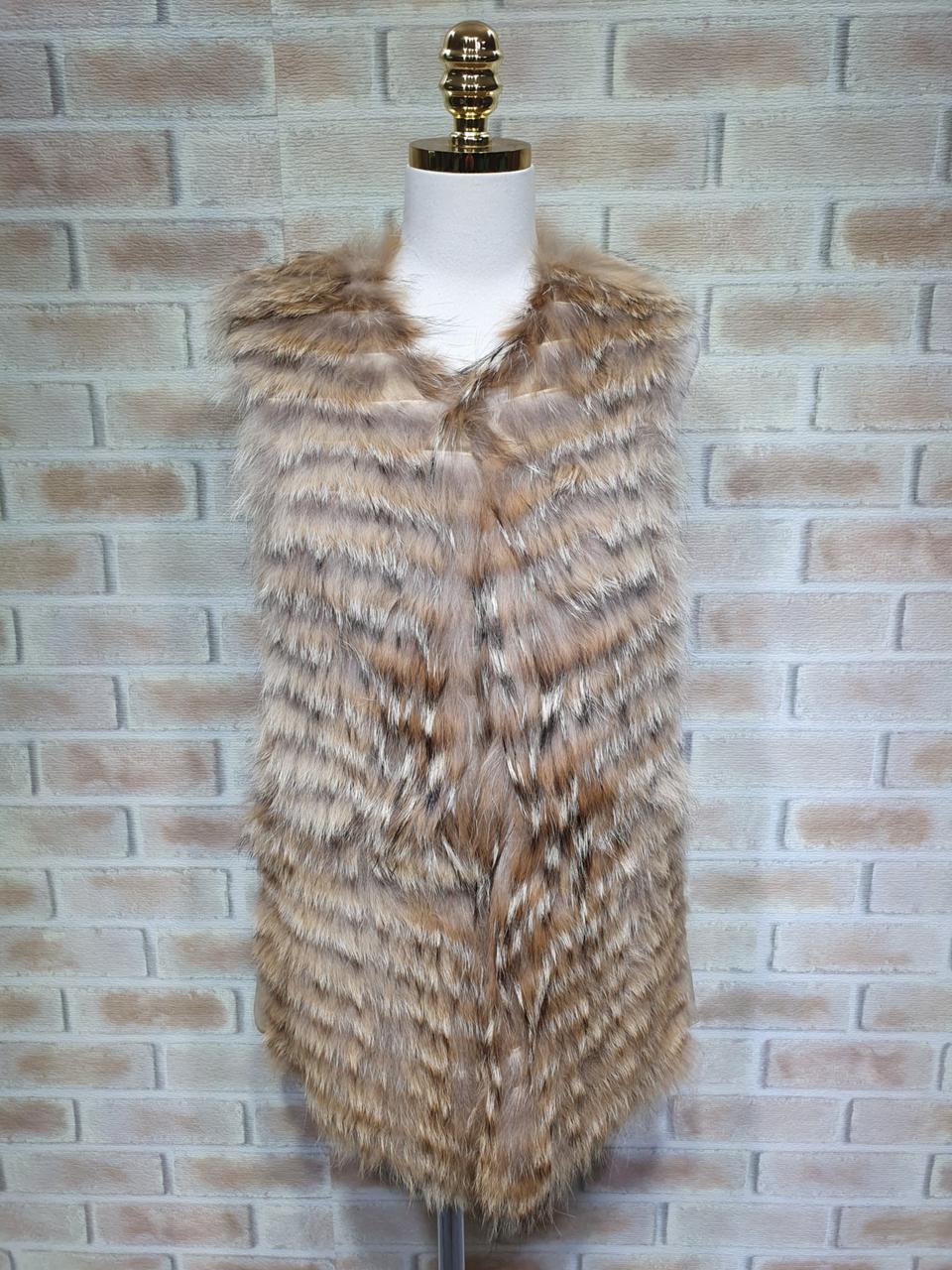 택부착 진도 정품 100% 쿄오테 퍼 롱 베스트 66