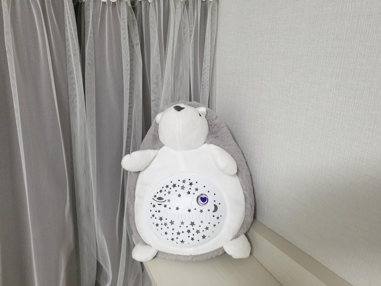펀머치 라이트&멜로디 고슴도치 수면인형