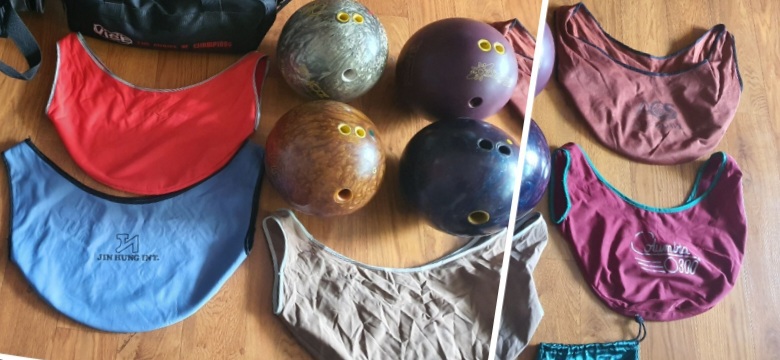 볼링공 4개(스톰 등등)+가방집5개 저렴하게 20만원