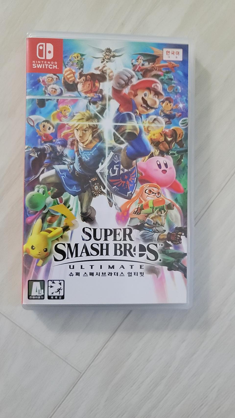 닌텐도스위치 슈퍼스매시브라더스 대난투 입니다~