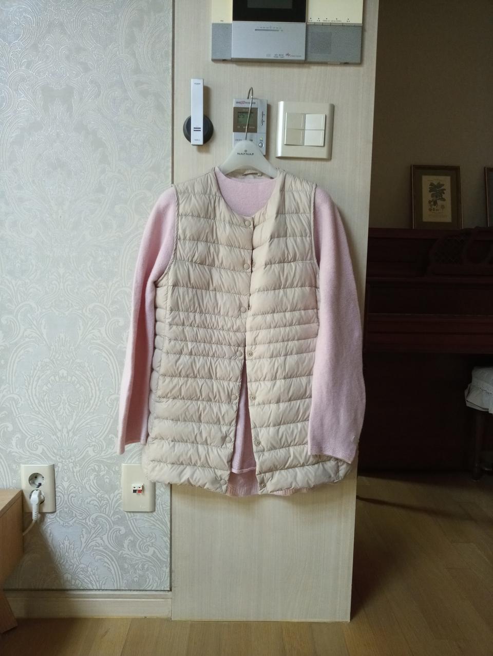 경량구스조끼 패딩 키이스 sj 타임비씨비지 아님