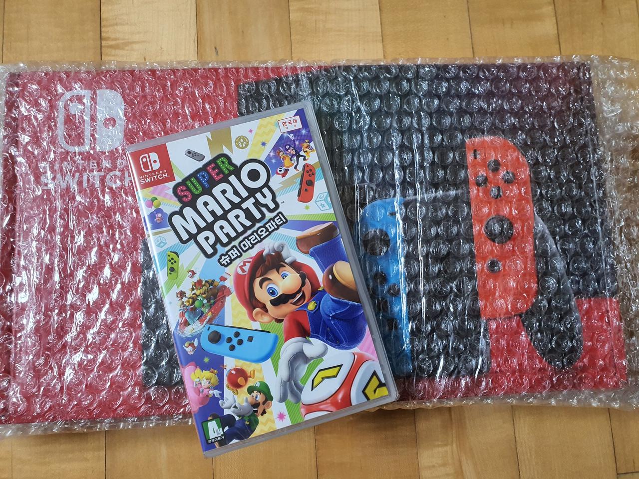 (새제품) 닌텐도 스위치 HAD 신형 + 마리오파티