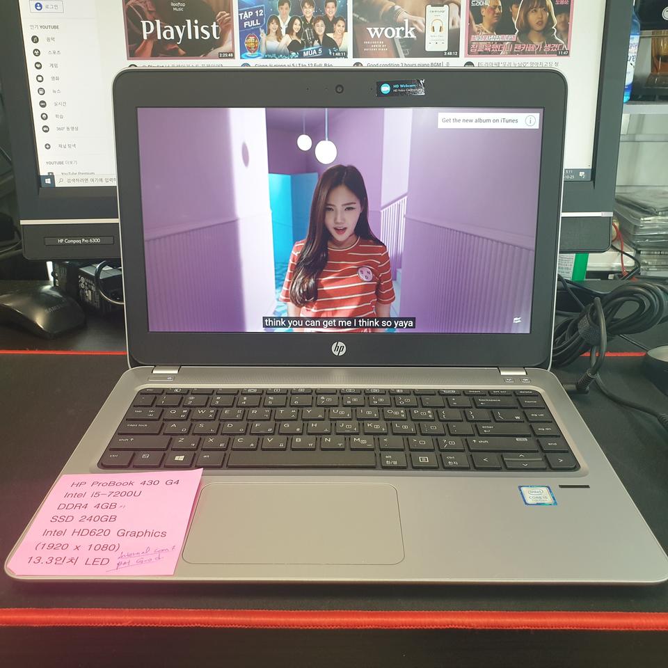 hp probook 430G4 i5-7200U 4GB SSD256G