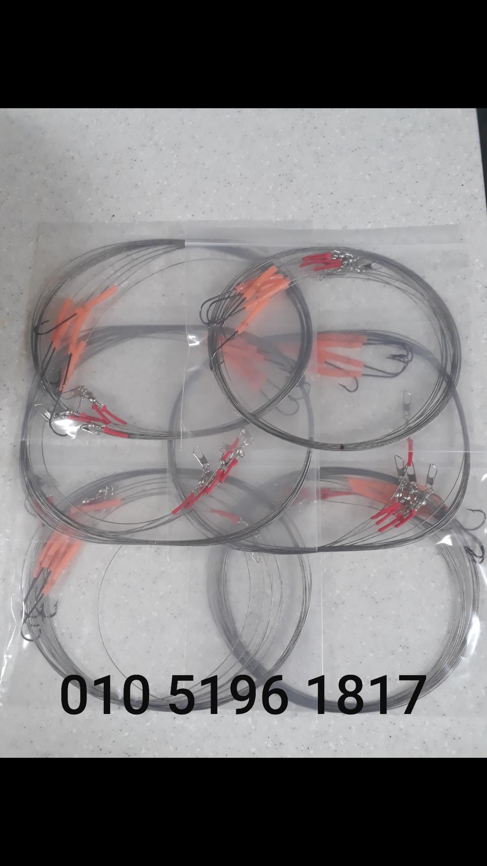 갈치 채비 와이어 바늘