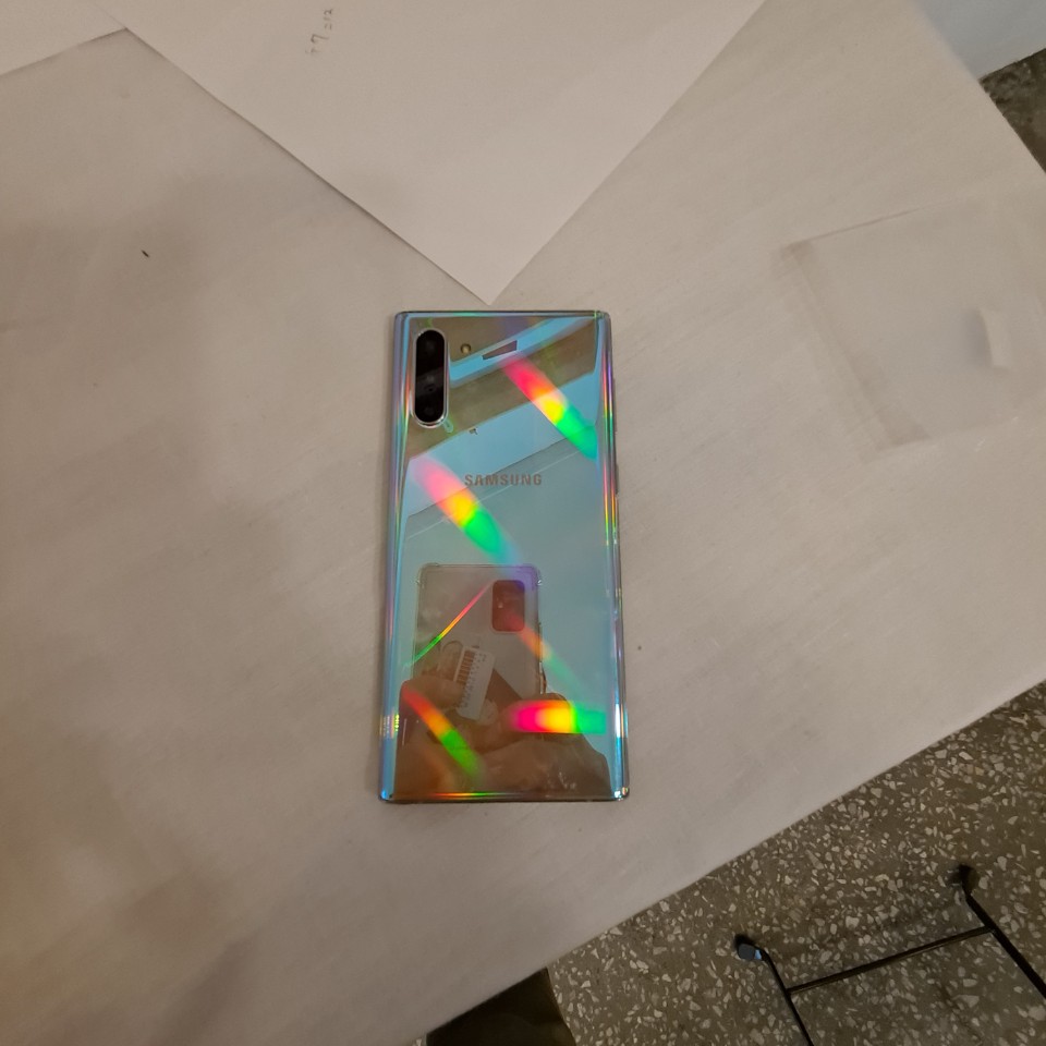 갤럭시노트 10 아우라 글로우