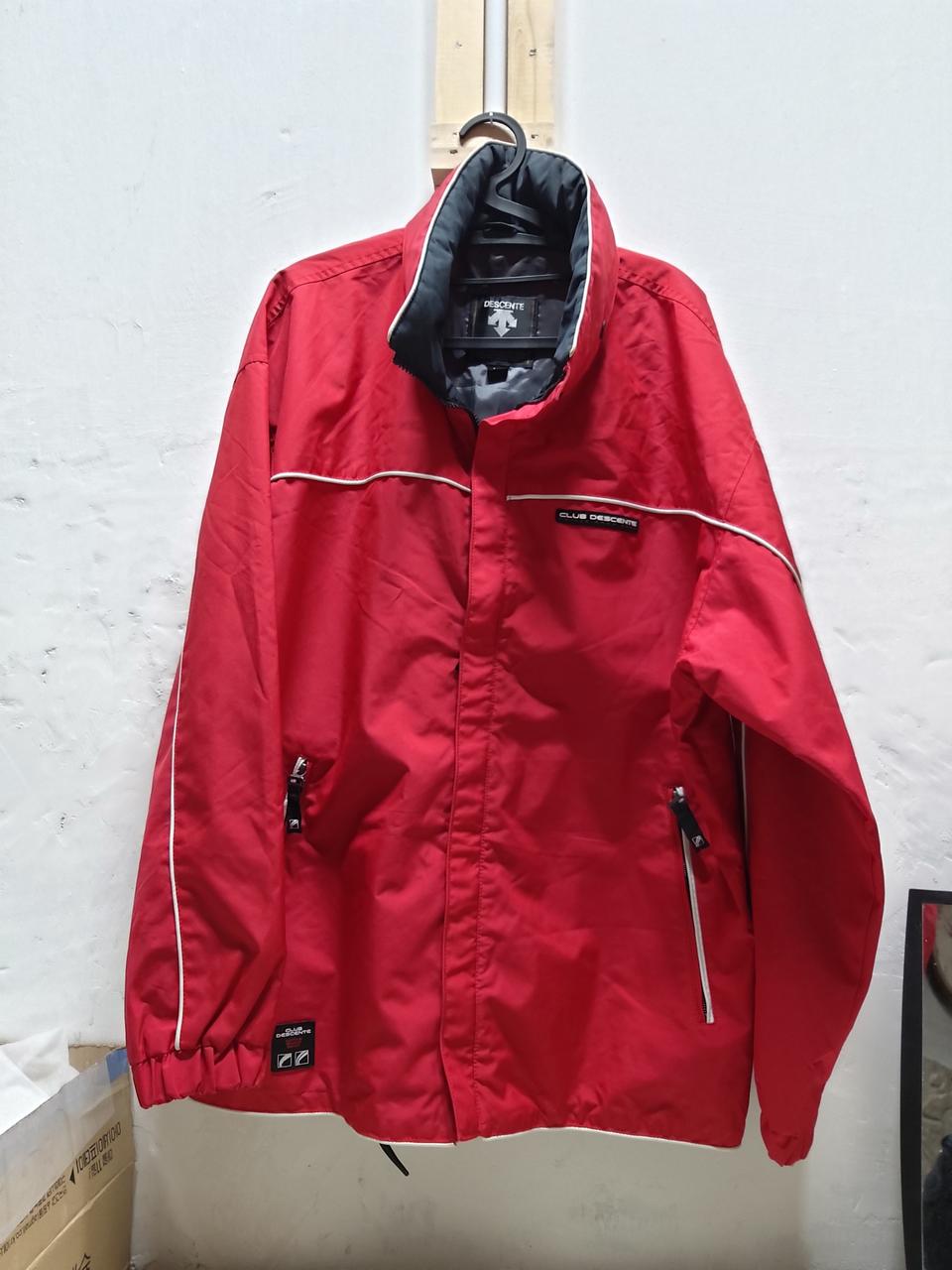 100-105 데상트 바람막이 snow gear 후드 자켓 (1286)