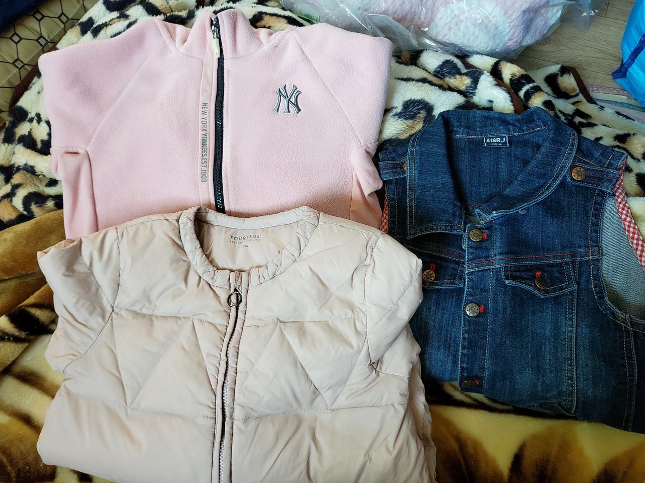 여아 점퍼 조끼 140  모두다