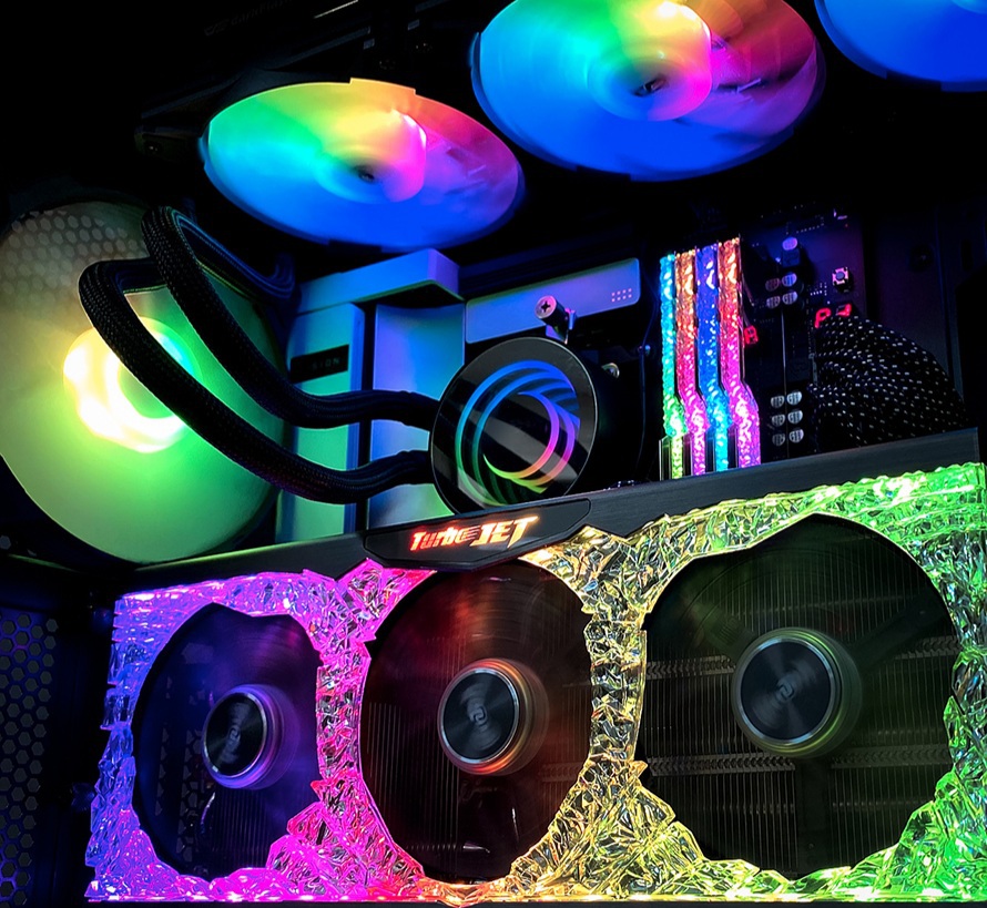 이엠텍 RTX 3080 터보젯 팝니다.