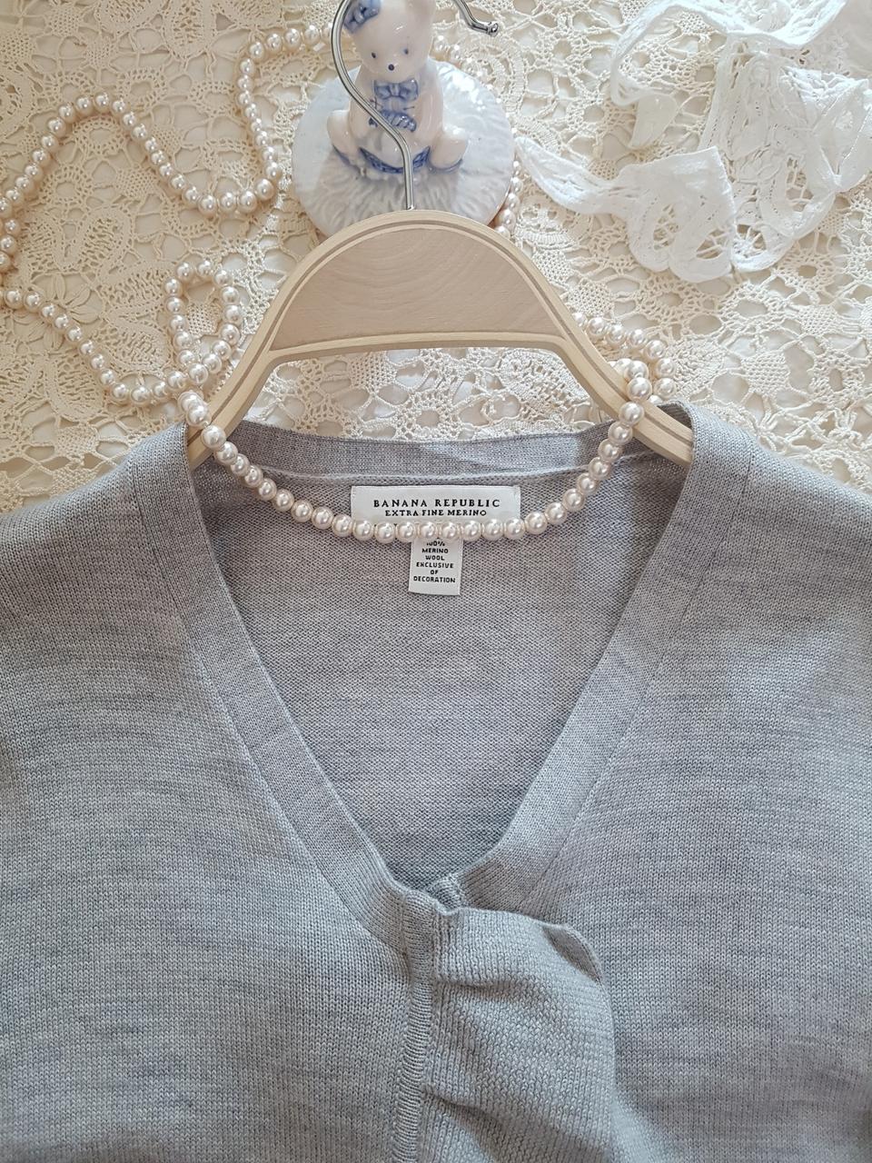 banana republic 프릴가디건