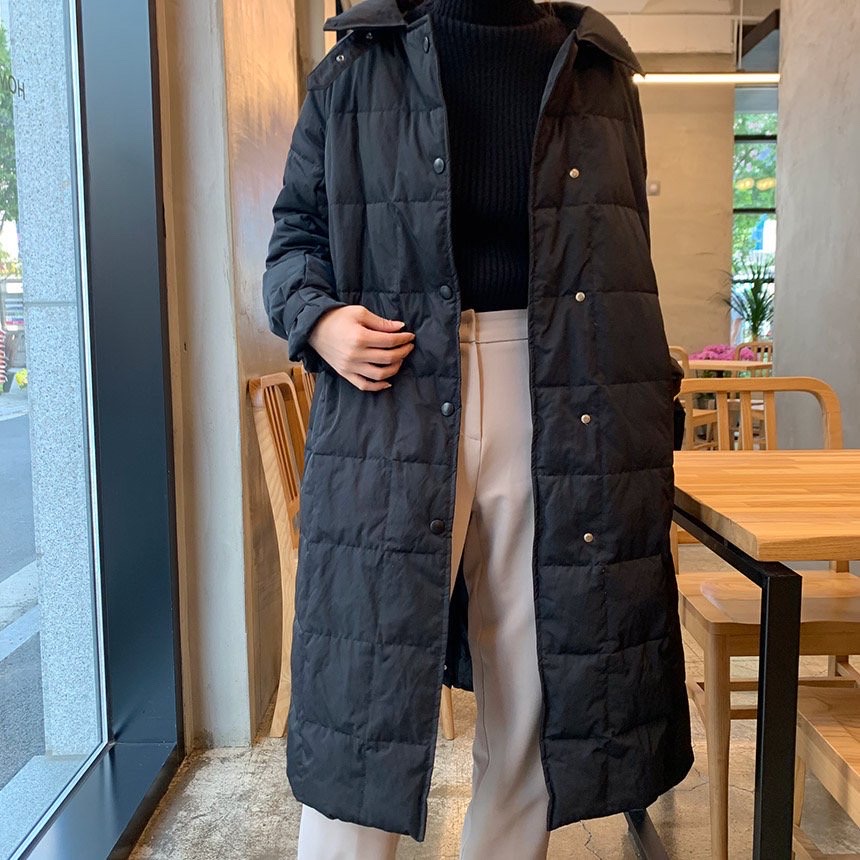 여성 겨울 다운 롱패딩