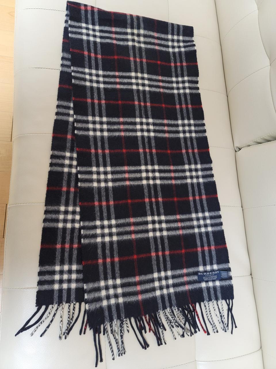 버버리 머플러 정품