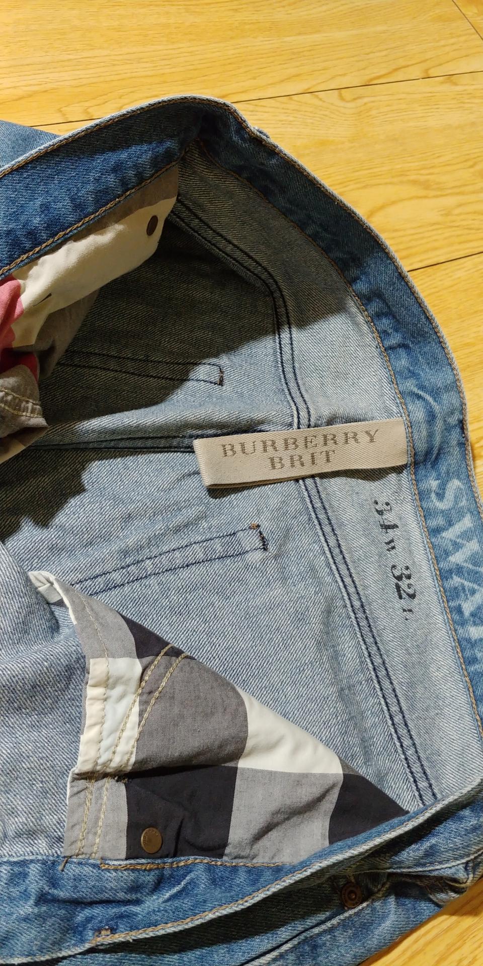 버버리 청바지(정품