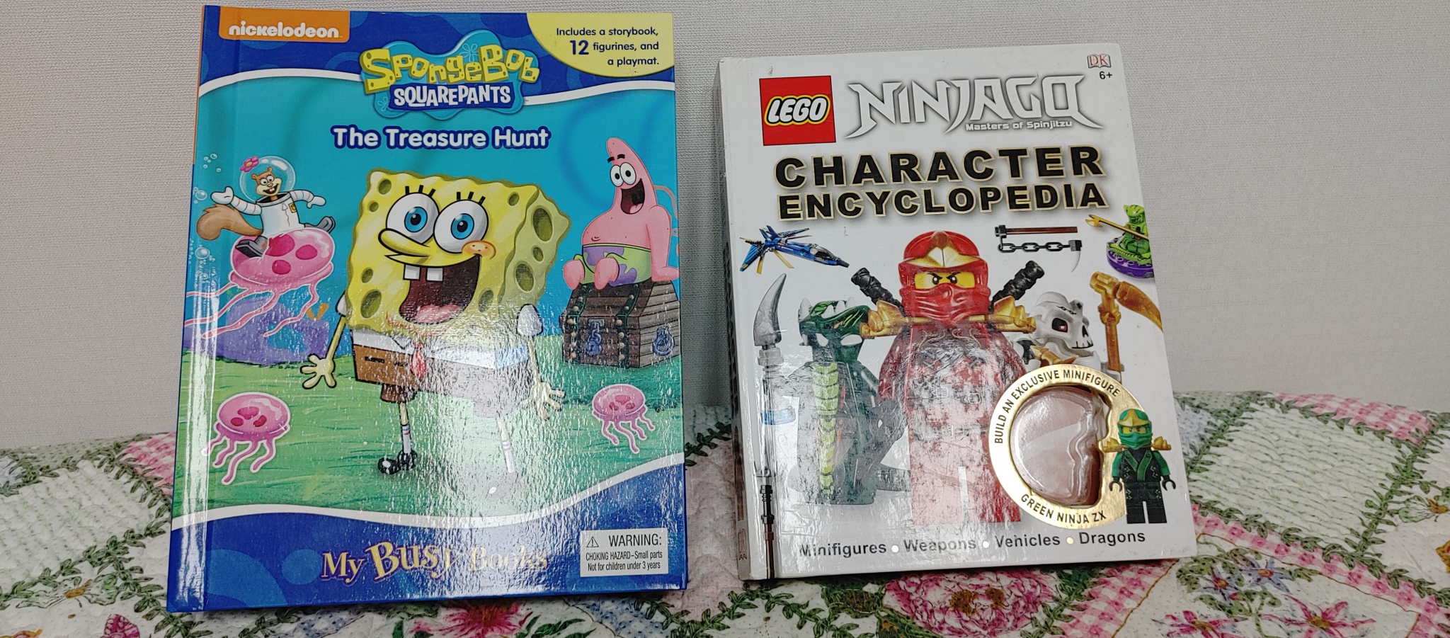 닌자고+스폰지밥(영문) 책