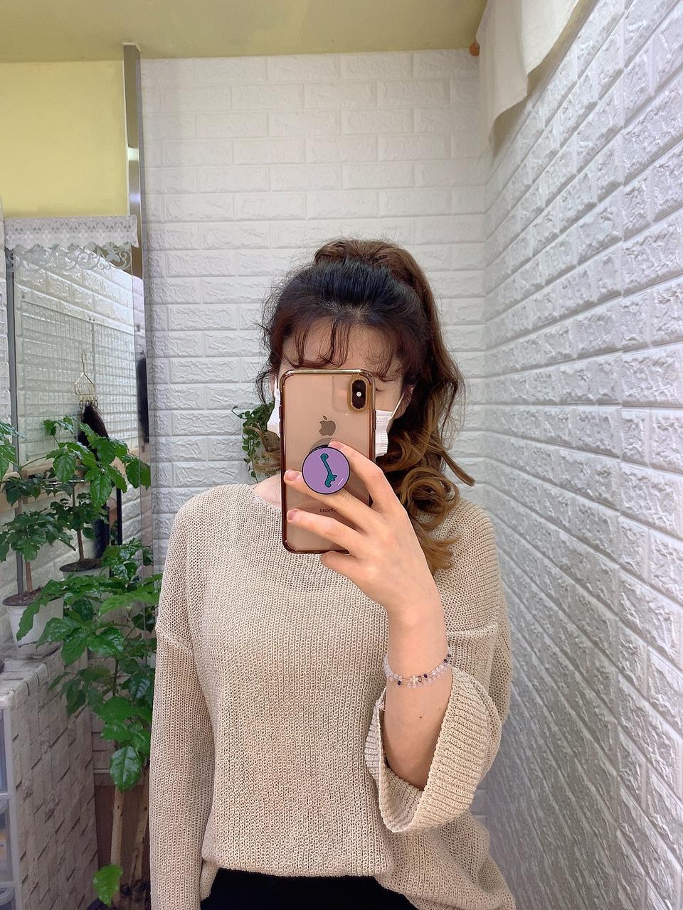 포니테일 가발(새상품)