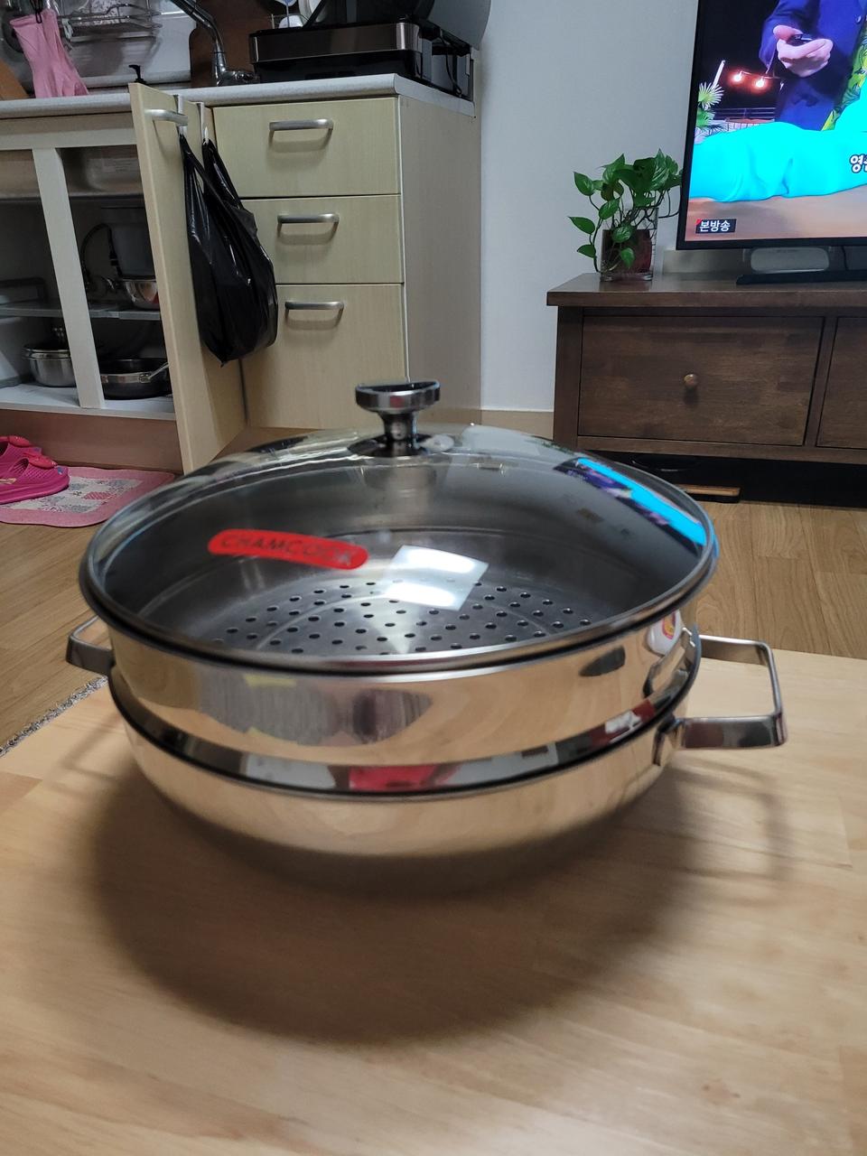 파티웍+찜기세트