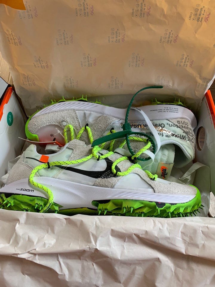 (265)나이키 오프화이트 줌테라 카이거 흰초 판매