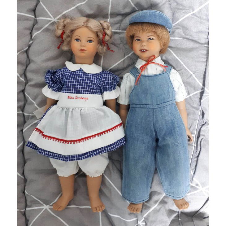 스위스 여아 인형/ 수제 고급 핸드메이드 빈티지 인형