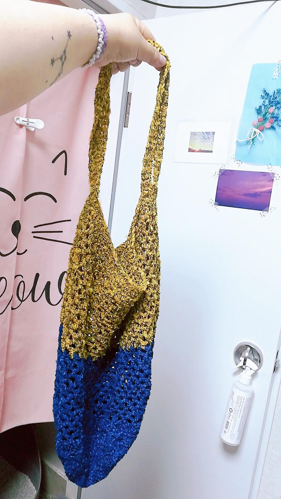 핸드메이드 니트가방