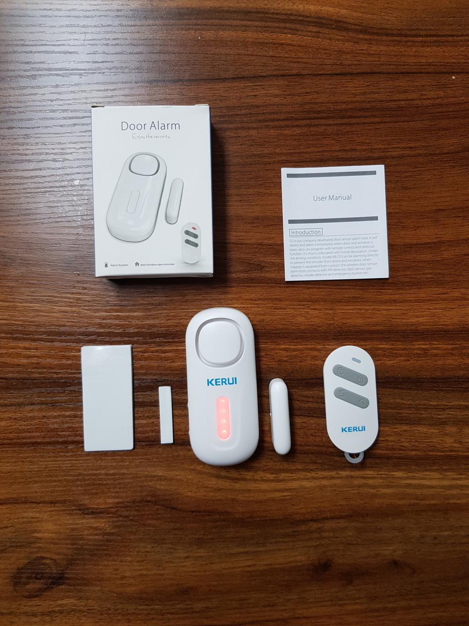 KERUI 도어벨&침입감지 사이렌 (미사용,새제품) 방범 보안 안심