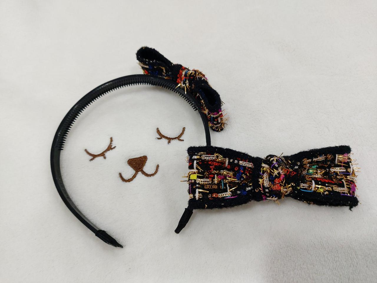 니트리본핀 머리띠