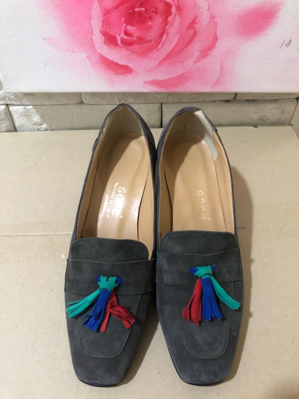 이탈리아 로마 천연 스웨이드 수제화 전문점 구입