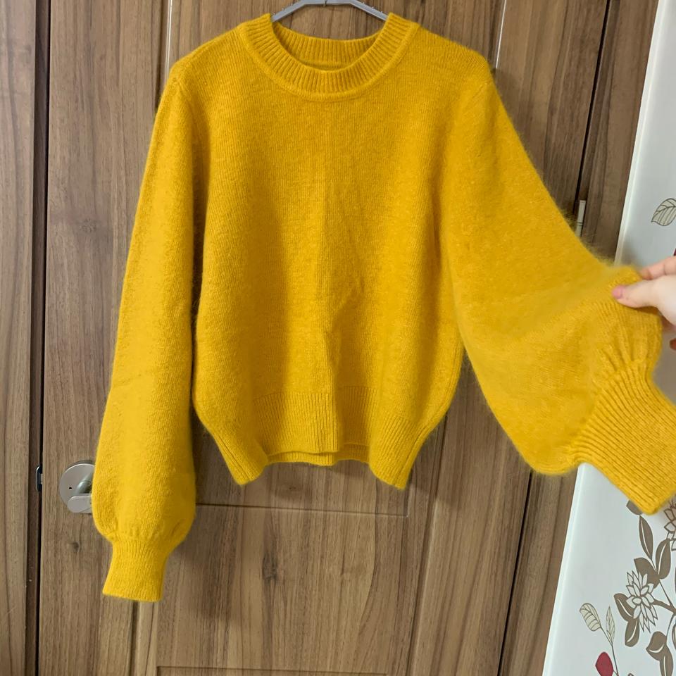 앙고라니트(개나리색)