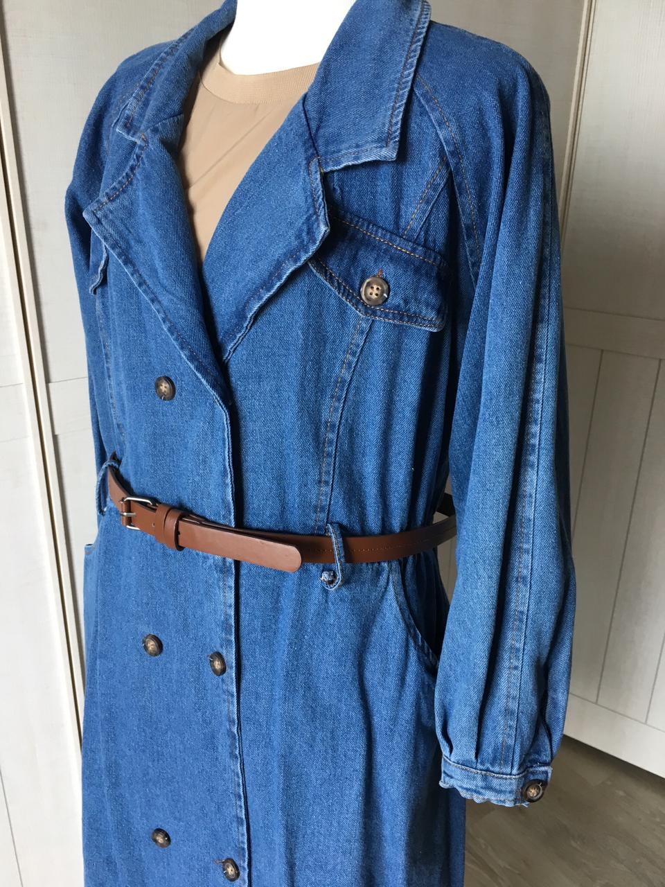 청코트겸 원피스