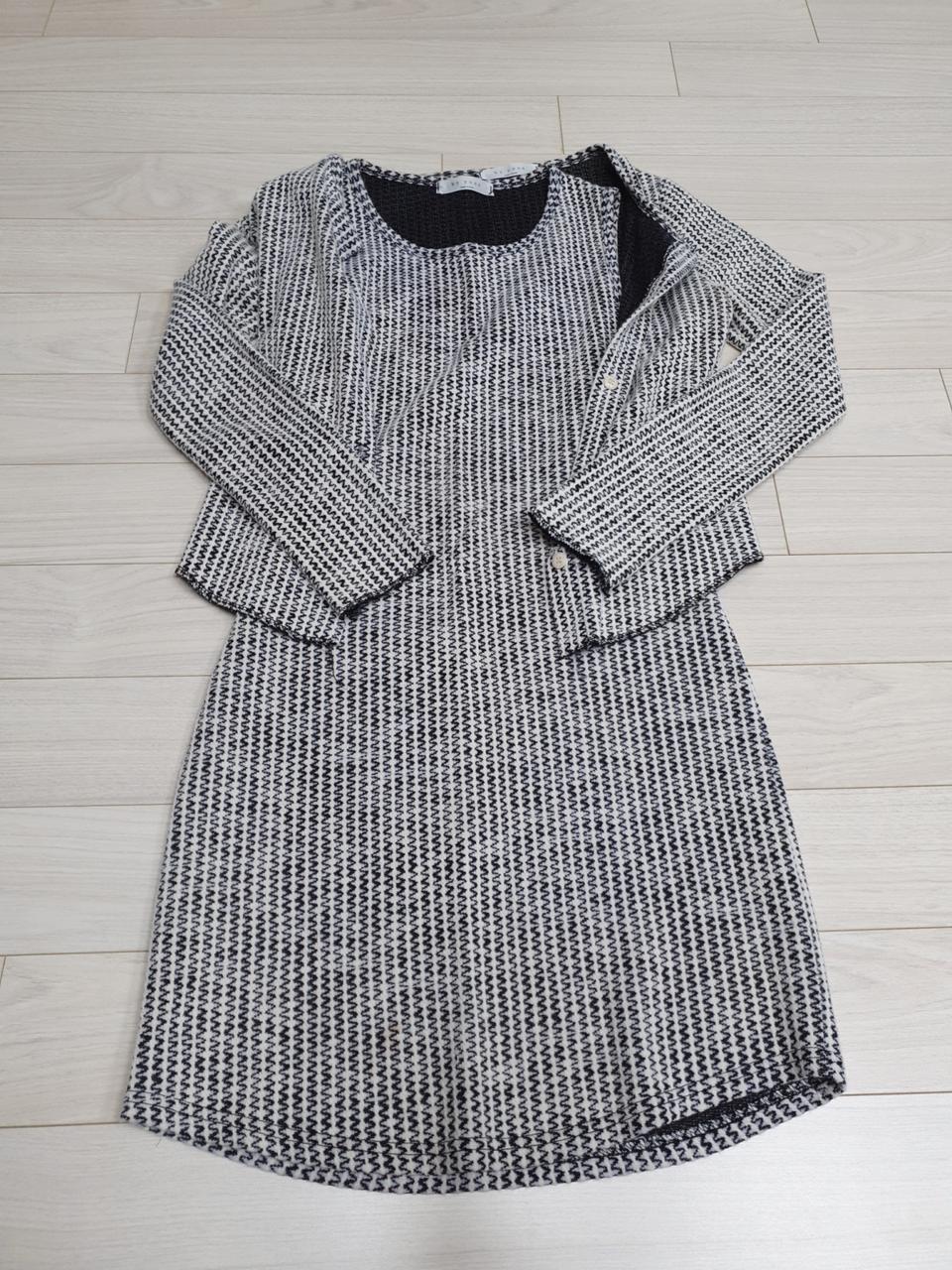 나시원피스 가디건세트